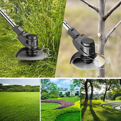 3 w 1 Kosiarka i Podkaszarka - Bezprzewodowa, Uniwersalna z Wymiennymi Głowicami