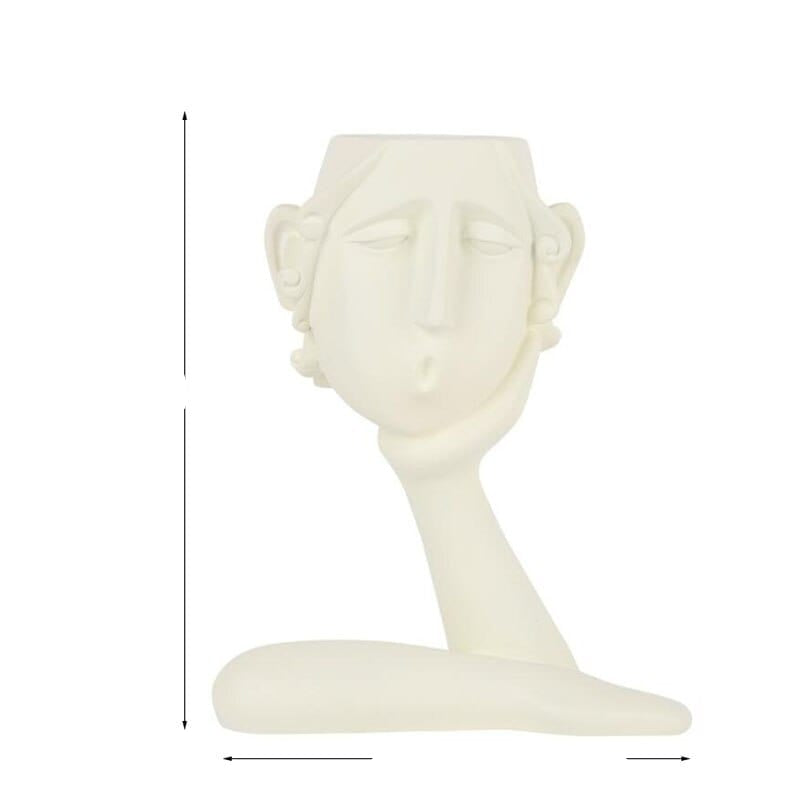 Wazon Dekoracyjny w Kształcie Krowy