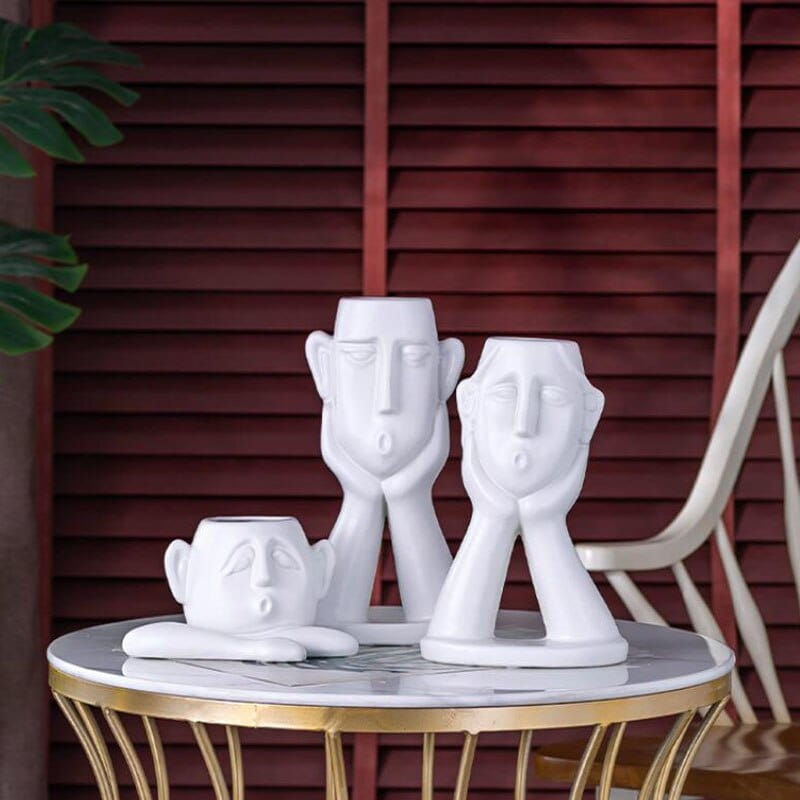 Wazon Dekoracyjny w Kształcie Krowy