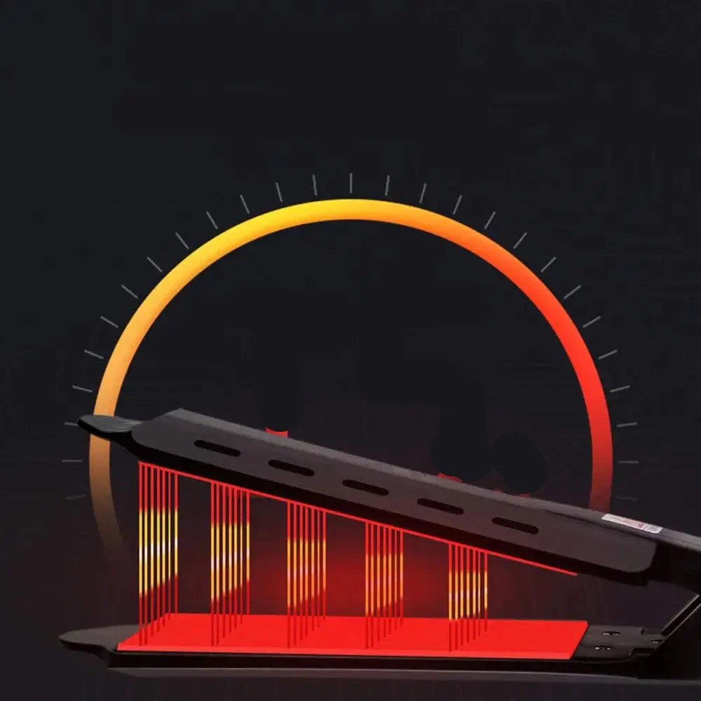 SwiftGlam - Prostownica do włosów na mokro i sucho z 4 poziomami temperatury