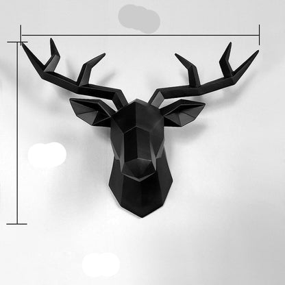 Nowoczesna figura jelenia 3D o unikalnym designie