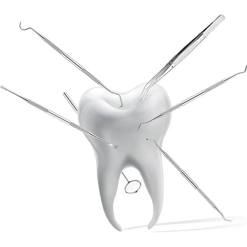 Dentaclean - Stal Nierdzewna Eksplorator i Skrobaczka do Zębów