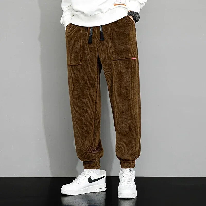 Liam | Męskie zimowe spodnie dresowe