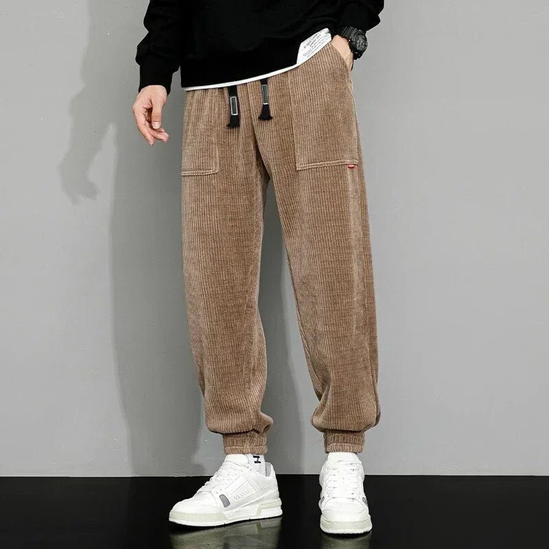 Liam | Męskie zimowe spodnie dresowe