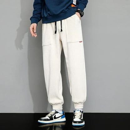 Liam | Męskie zimowe spodnie dresowe