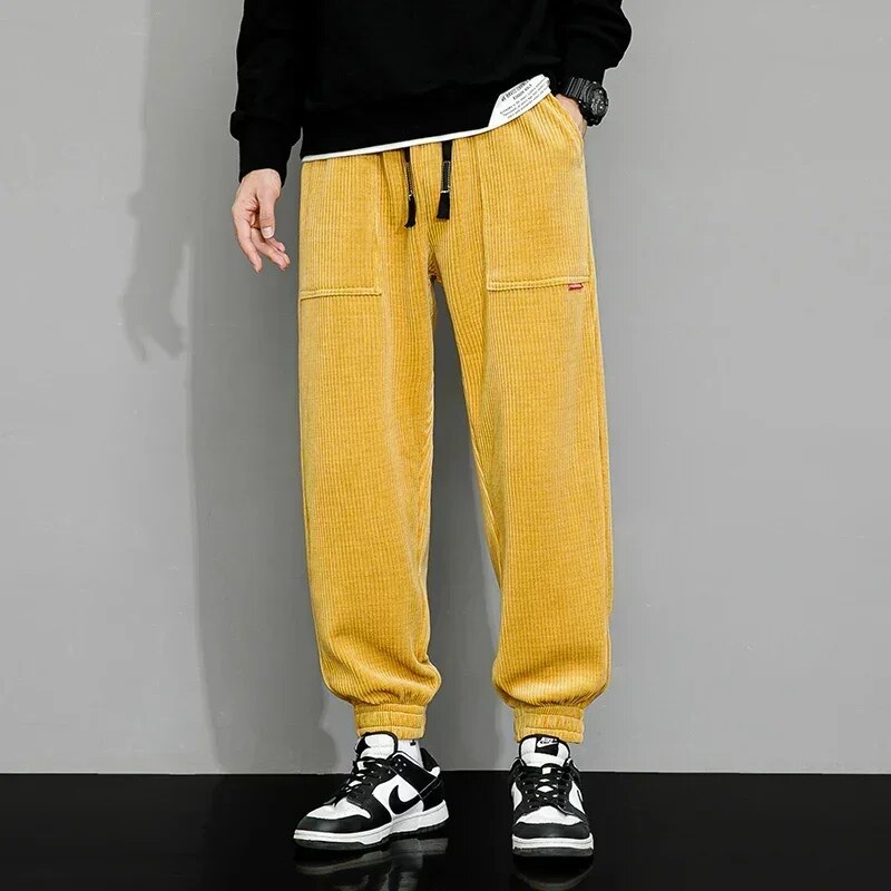 Liam | Męskie zimowe spodnie dresowe