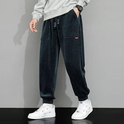 Liam | Męskie zimowe spodnie dresowe