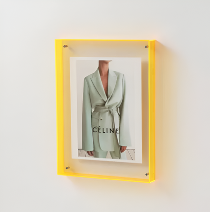 Seravina - Stylowa Minimalistyczna Ramka na Zdjęcia z Akrylu