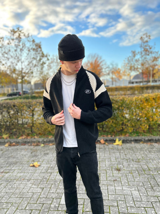 Boston - Męska Wpleciona Kamizelka