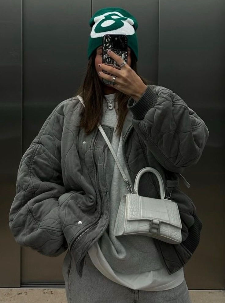 Damska Pikowana Kurtka Bomber - Casual Styl