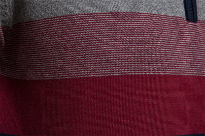 COLMOX - Męski Sweter z Pół-Zipem