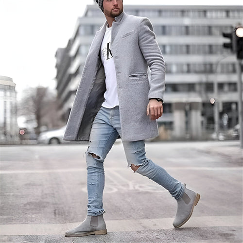 RAVEN | Luksusowy długi płaszcz futrzany dla stylowego wyglądu