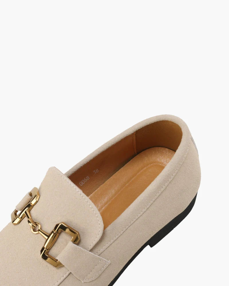 Eleganckie Zamszowe Loafersy