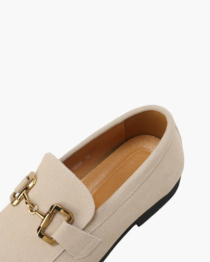 Eleganckie Zamszowe Loafersy