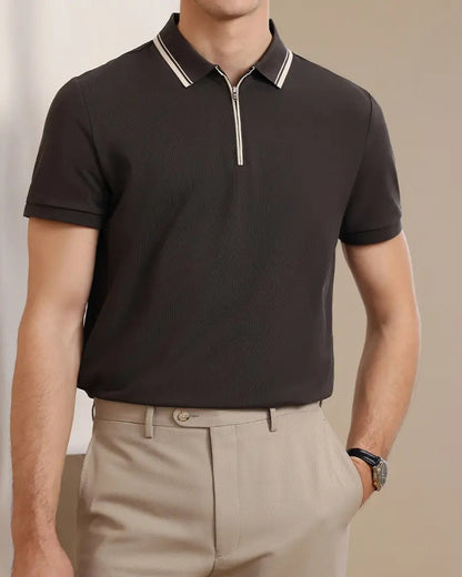 Ridgeway Zip-Up Polo