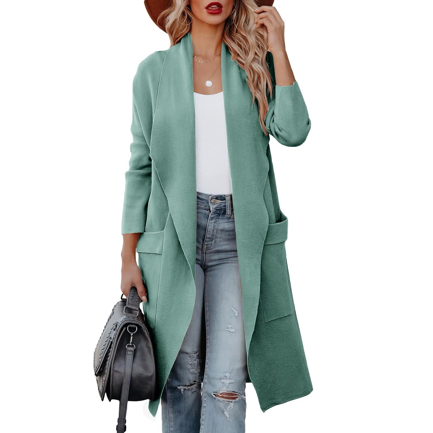 Kylie | Elegancki Zamszowy Sweter na Zimę