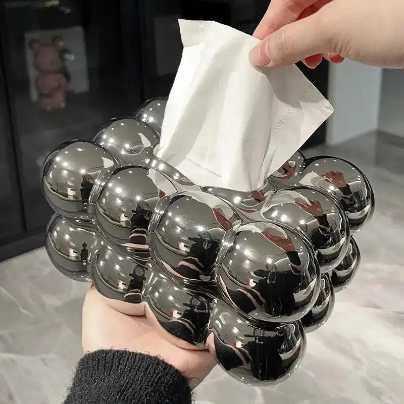 GraceBox - Elegancki Ceramiczny Uchwyt na Chusteczki