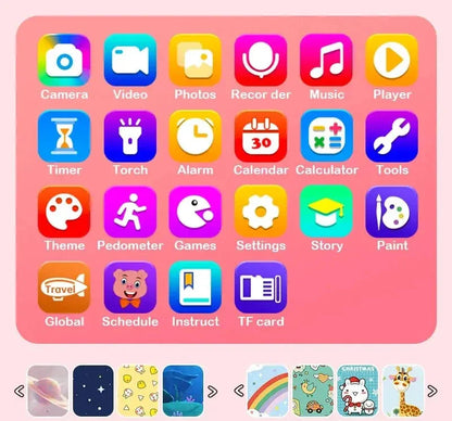 SoundBuddy | Dziecięcy Telefon MP3 Przyjazny dla Maluchów