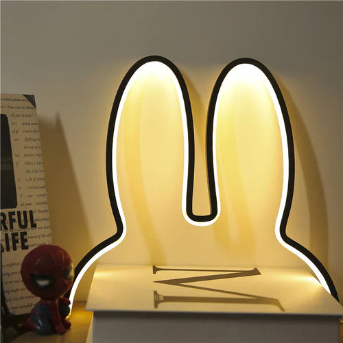 USB Rechargeable Night Light - Bunny with Mood Lighting