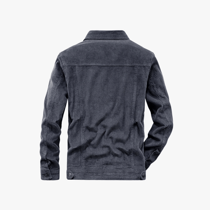 Mason | Męska Kurtka Trucker z Sztruksu - Klasyczny Styl Casual