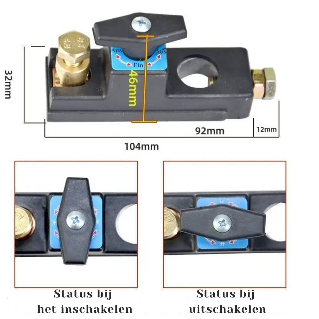 Wyłącznik akumulatora – Zatrzymaj rozładowanie baterii jednym ruchem