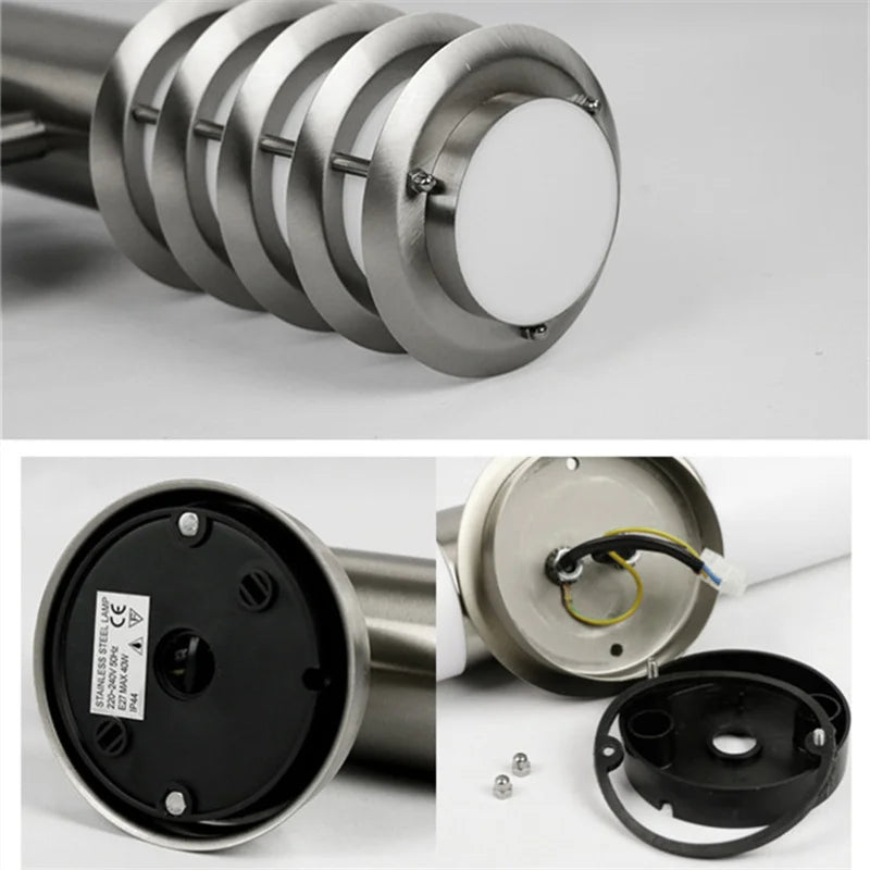 AstraGlow - Wytrzymałe Oświetlenie Zewnętrzne ze Stali Nierdzewnej - Eleganckie, Odporne na Warunki Atmosferyczne i Przyjazne dla Środowiska