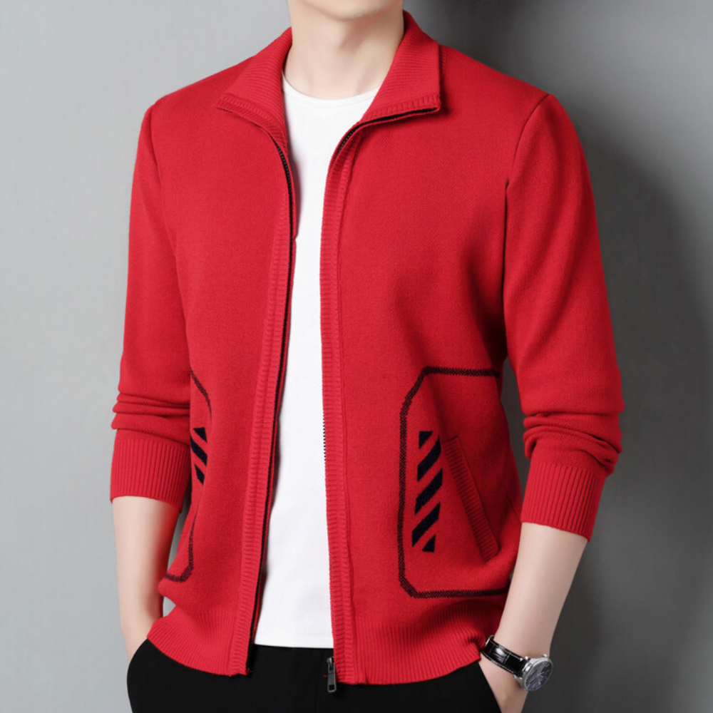 JOE | Stylowy wiosenny sweter męski