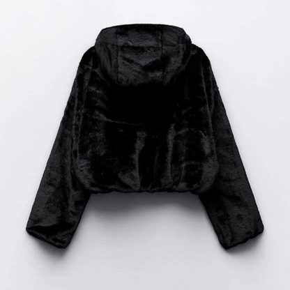 Natalia | Stylowa Zimowa Kurtka z Sztucznego Futra dla Kobiet