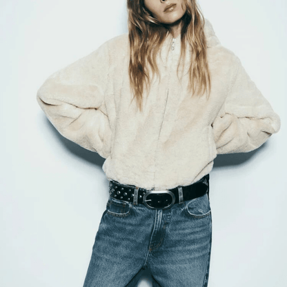 Natalia | Stylowa Zimowa Kurtka z Sztucznego Futra dla Kobiet