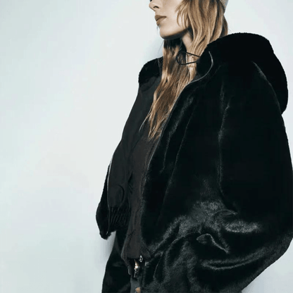 Natalia | Stylowa Zimowa Kurtka z Sztucznego Futra dla Kobiet