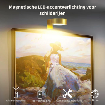 Magnetyczne LED oświetlenie do obrazów