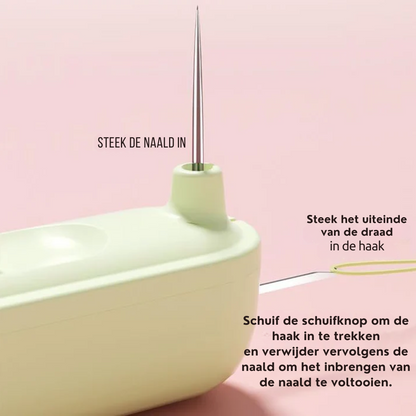 2-w-1 Nawlekacz z Ostrzem do Prucia - Kompaktowy i Funkcjonalny (Kup 1, Drugi Gratis)