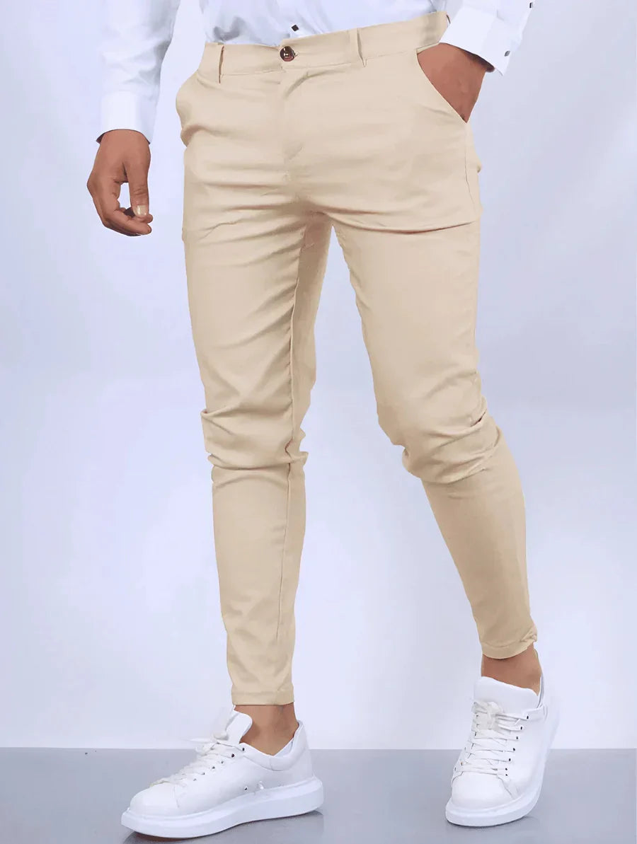 Stylish Slim Tapered Chino | Comfortable Stretch Fit