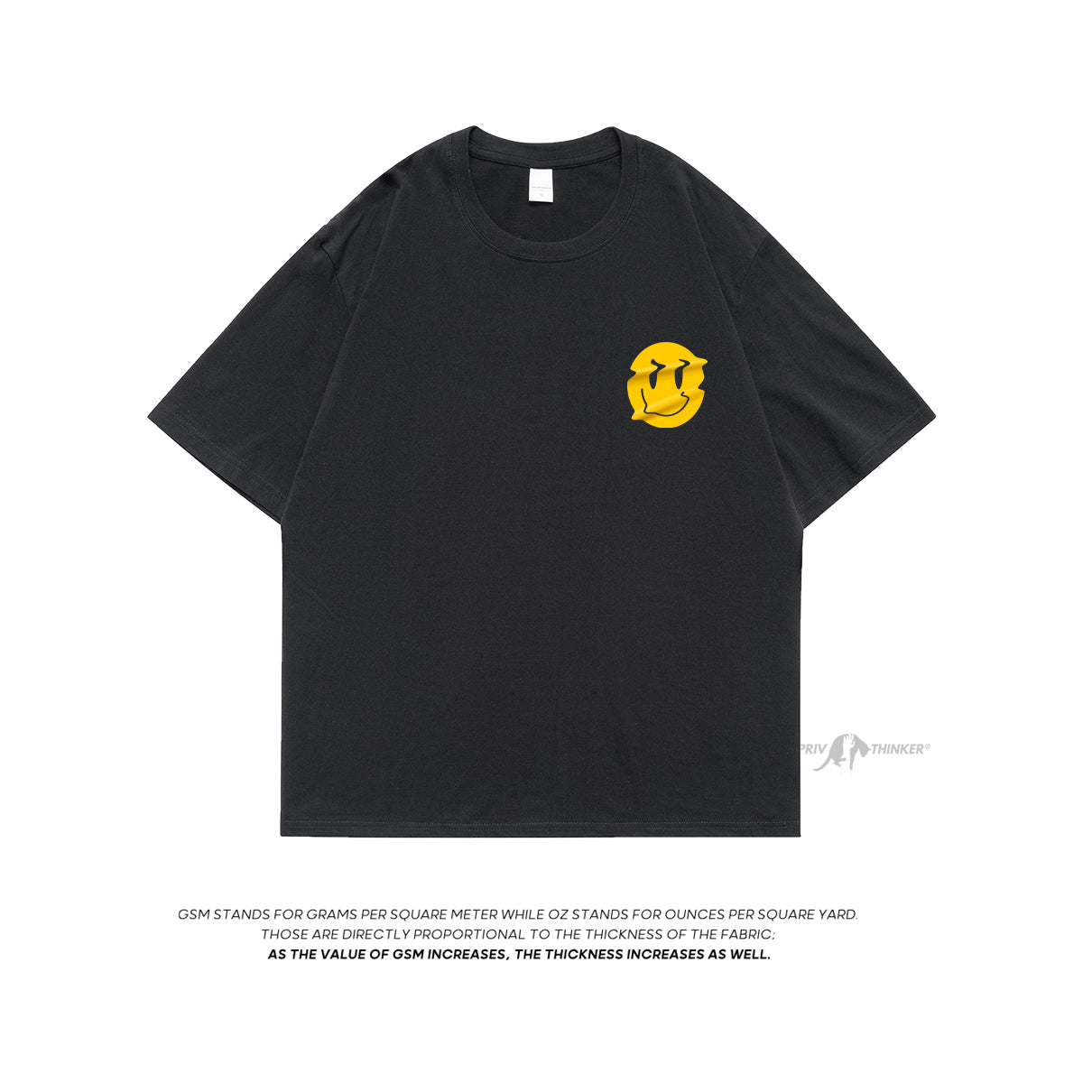 Smiley Oversized T-Shirt