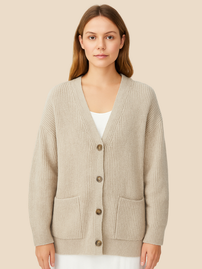 North | Damski Kardigan z Kaszmiru