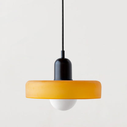 Kolorowa lampa wisząca Bauhaus - StiloGlas