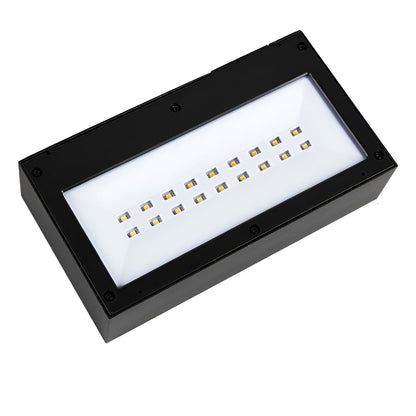 Solarae - Nowoczesna Wodoodporna Lampa Ścienna IP65 z Czujnikiem Ruchu do Użytku Zewnętrznego