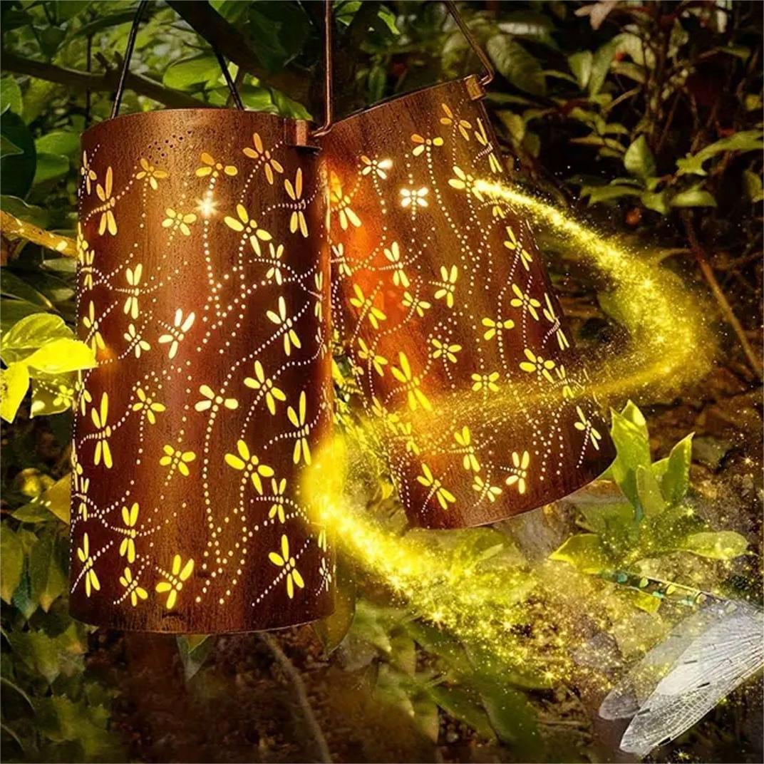 ZenFly - Lampa Solarno-Motylkowa - Tworzy Magiczną i Naturalną Atmosferę w Każdej Przestrzeni na Zewnątrz