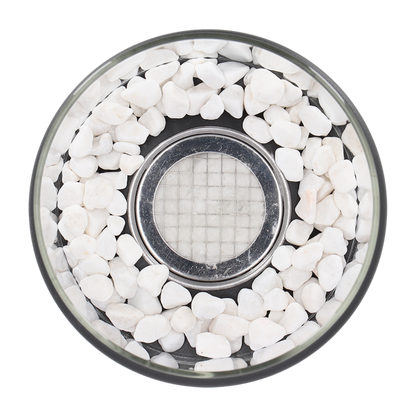 Klasyczna lampa olejowa z otwartym płomieniem - Lumora" 

Można to przekształcić na:

"Tradycyjna lampa olejowa z otwartym płomieniem - Lumora