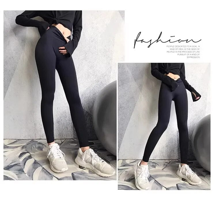 Amy - Kobiece Legginsy Sportowe