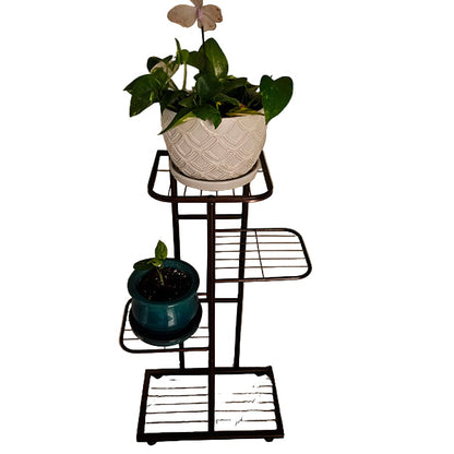 PlantLoom – Regulowany Stojak na Rośliny z 4 Poziomami i Zmienną Wysokością