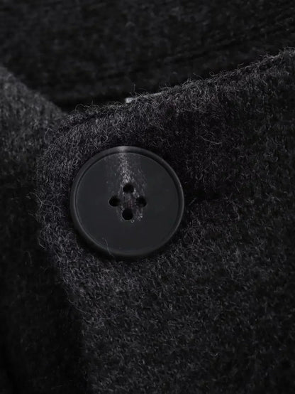 Elara Luxe Oversized Wool Coat - Ultimate Comfort