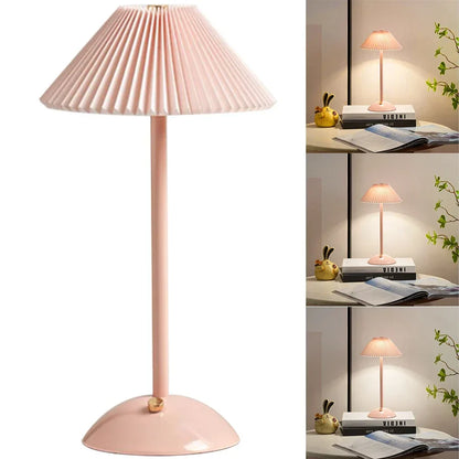 Skandynawska Lampa Stołowa z Funkcją Ładowania