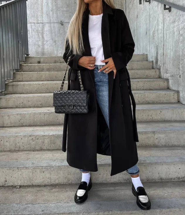 Kurtka zimowa damska | Płaszcz welniany