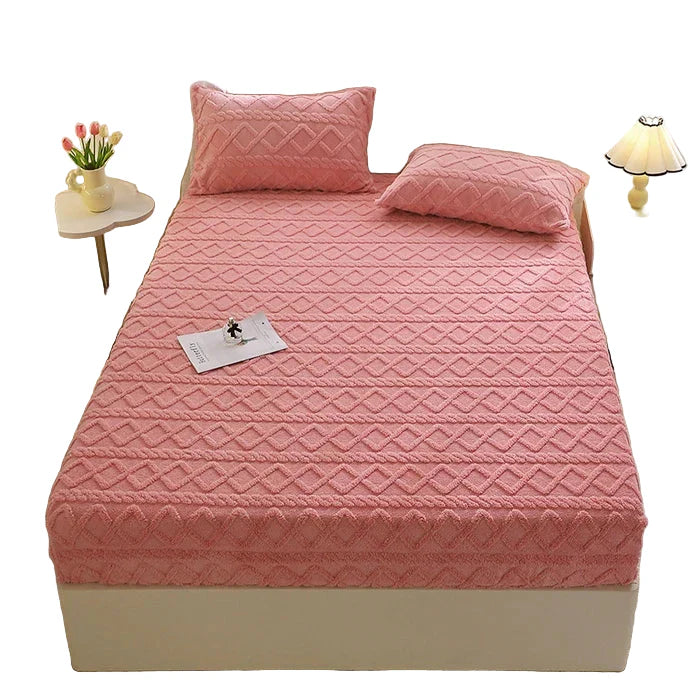 Gruby Wzór Zimowa Kołdra Flanelowa i Puszysta