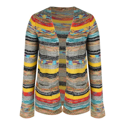 RICHELLE - Kolorowy Damski Żakiet