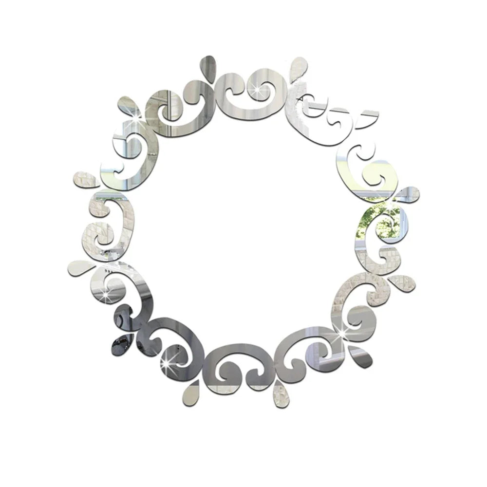 Artystyczne lustro o subtelnym designie