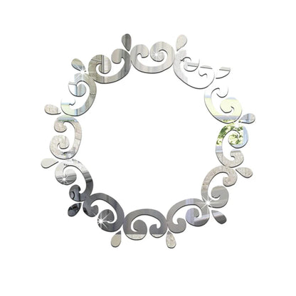 Artystyczne lustro o subtelnym designie