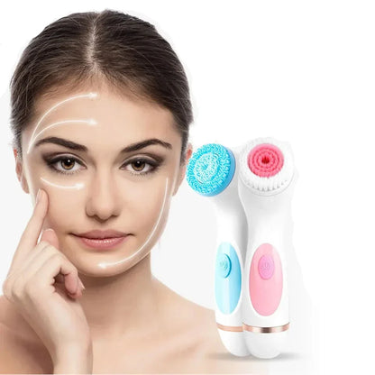 GlowSonic - 3-in-1 Sonic Facial Cleansing and Spa System