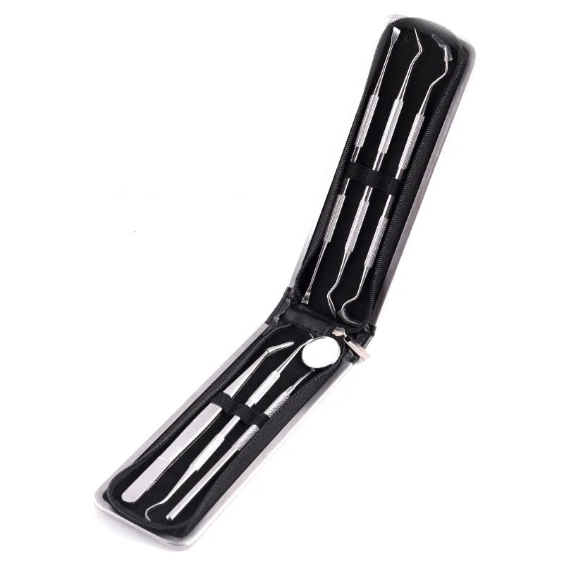 PureDent - 6-Częściowy Zestaw do Pielęgnacji Jamy Ustnej i Usuwania Kamienia Nazębnego